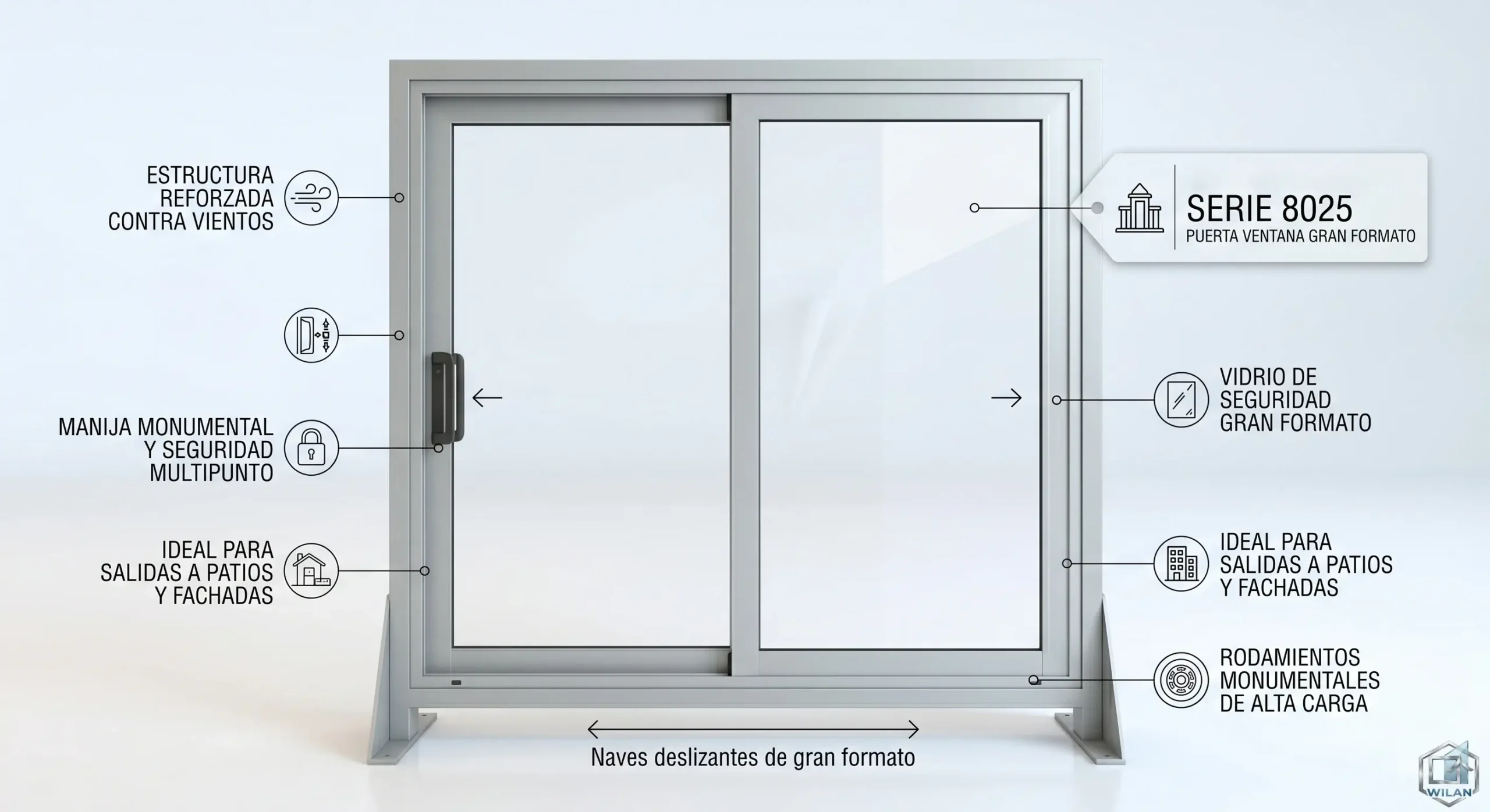 Ventanas de piso a techo fachadas casas