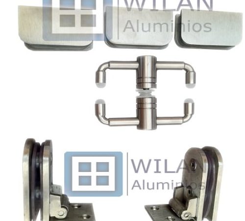 Accesorios division de baño batiente
